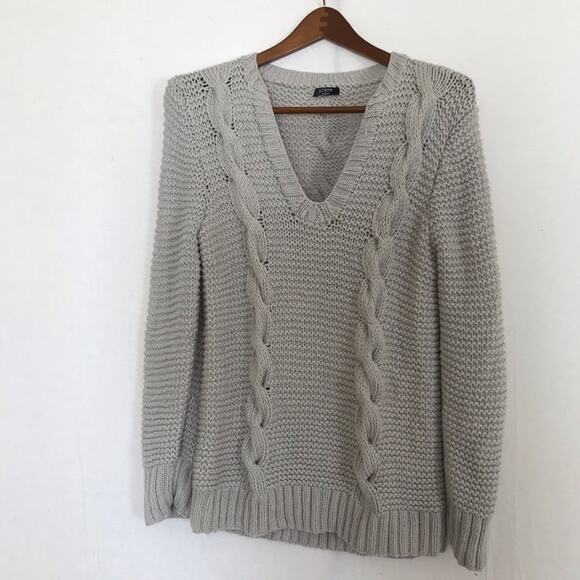 J. Crew chunky handknit sweater M - Picture 3 of 13